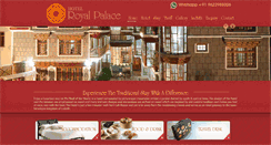 Desktop Screenshot of hotelroyalpalaceladakh.com